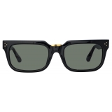 Linda Farrow - Yoan Angular Sunglasses in Black - LFL1482C3SUN - Linda Farrow Eyewear