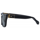 Linda Farrow - Yoan Angular Sunglasses in Black - LFL1482C3SUN - Linda Farrow Eyewear