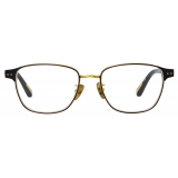 Linda Farrow - Occhiali da Vista Alvar D-Frame in Nero - LFL1487C1OPT - Linda Farrow Eyewear