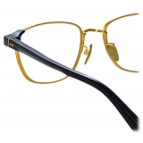 Linda Farrow - Occhiali da Vista Alvar D-Frame in Nero - LFL1487C1OPT - Linda Farrow Eyewear