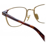 Linda Farrow - Alvar D-Frame Optical Glasses in Tortoiseshell - LFL1487C2OPT - Linda Farrow Eyewear