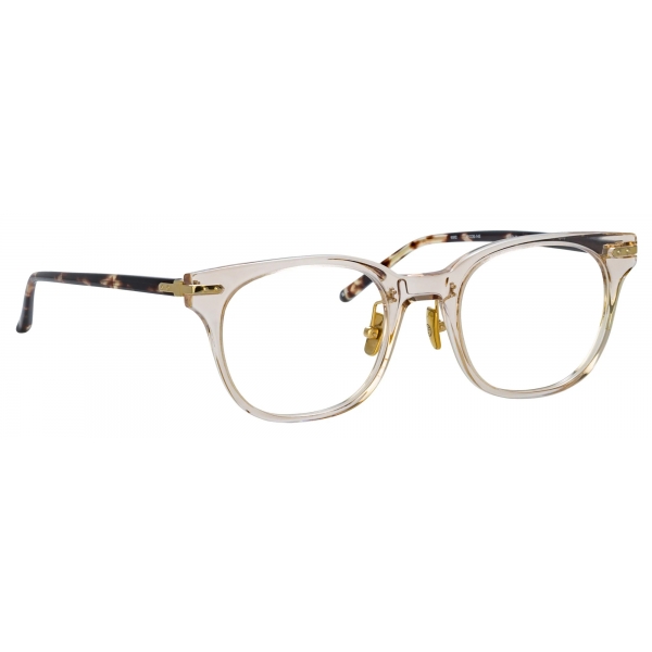 Linda Farrow - Arch D-Frame Optical Glasses in Ash (Asian Fit) - LF83AC2OPT - Linda Farrow Eyewear