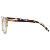 Linda Farrow - Arch D-Frame Optical Glasses in Ash (Asian Fit) - LF83AC2OPT - Linda Farrow Eyewear