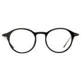 Linda Farrow - Arris Oval Optical Glasses in Matt Nickel - Linda Farrow Eyewear