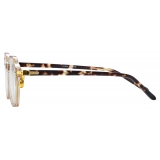 Linda Farrow - Axis Angular Optical Glasses in Ash (Asian Fit) - LF85AC2OPT - Linda Farrow Eyewear