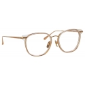 Linda Farrow - Occhiali da Vista Bower D-Frame in Cenere  - LFL1486C3OPT - Linda Farrow Eyewear