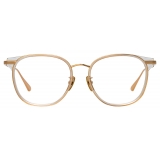 Linda Farrow - Bower D-Frame Optical Glasses in Ash - LFL1486C3OPT - Linda Farrow Eyewear