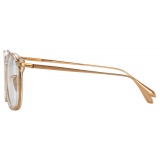 Linda Farrow - Bower D-Frame Optical Glasses in Ash - LFL1486C3OPT - Linda Farrow Eyewear