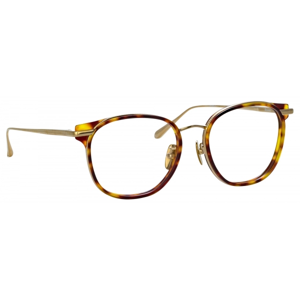 Linda Farrow - Bower D-Frame Optical Glasses in Tortoiseshell - LFL1486C2OPT - Linda Farrow Eyewear