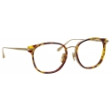 Linda Farrow - Bower D-Frame Optical Glasses in Tortoiseshell - LFL1486C2OPT - Linda Farrow Eyewear