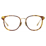 Linda Farrow - Bower D-Frame Optical Glasses in Tortoiseshell - LFL1486C2OPT - Linda Farrow Eyewear