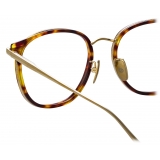 Linda Farrow - Bower D-Frame Optical Glasses in Tortoiseshell - LFL1486C2OPT - Linda Farrow Eyewear