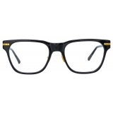 Linda Farrow - Cove D-Frame Optical Glasses in Black (Asian Fit) - LF81AC1OPT - Linda Farrow Eyewear