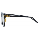 Linda Farrow - Occhiali da Vista Cove D-Frame in Nero (Asian Fit)  - LF81AC1OPT - Linda Farrow Eyewear