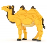 Jekca - Camel 01 - Big - Lego - Sculpture - Construction - 4D - Brick Animals - Toys