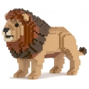 Jekca - Lion 03 - Lego - Sculpture - Construction - 4D - Brick Animals - Toys