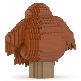 Jekca - Orangutan 01 - Big - Lego - Sculpture - Construction - 4D - Brick Animals - Toys