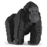 Jekca - Gorilla 01 - Big - Lego - Sculpture - Construction - 4D - Brick Animals - Toys