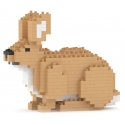 Jekca - Rabbit 02 - Big - Lego - Scultura - Costruzione - 4D - Animali di Mattoncini - Toys