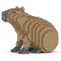 Jekca - Capybara 01 - Big - Lego - Sculpture - Construction - 4D - Brick Animals - Toys