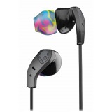 Skullcandy - Method BT Sport - Black / Gray - Bluetooth Wireless Sweat-Resistant Sport Earbuds with Microphone - Neck Collar