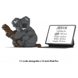 Jekca - Koala 01 - Big - Lego - Scultura - Costruzione - 4D - Animali di Mattoncini - Toys