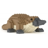 Jekca - Platypus 01 - Big - Lego - Scultura - Costruzione - 4D - Animali di Mattoncini - Toys