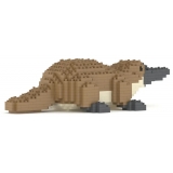 Jekca - Platypus 01 - Big - Lego - Scultura - Costruzione - 4D - Animali di Mattoncini - Toys