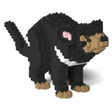 Jekca - Tasmanian Devil 01 - Big - Lego - Sculpture - Construction - 4D - Brick Animals - Toys