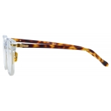 Linda Farrow - Cove D-Frame Optical Glasses in Clear (Asian Fit) - LF81AC3OPT - Linda Farrow Eyewear