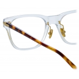 Linda Farrow - Cove D-Frame Optical Glasses in Clear (Asian Fit) - LF81AC3OPT - Linda Farrow Eyewear