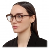 Linda Farrow - Fletcher Angular Optical Glasses in Caramel Horn - LFL1103C16OPT - Linda Farrow Eyewear