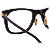 Linda Farrow - Occhiali da Vista Portico D-Frame in Nero (Asian Fit) - LF68AC1OPT - Linda Farrow Eyewear