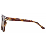 Linda Farrow - Occhiali da Vista Parler Ovale in Tartaruga (Asian Fit) - Linda Farrow Eyewear