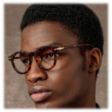 Linda Farrow - Parler Oval Optical Glasses in Tortoiseshell (Asian Fit) - Linda Farrow Eyewear