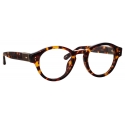 Linda Farrow - Musa Oval Optical Glasses in Tortoiseshell - LFL1447C2OPT - Linda Farrow Eyewear