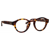 Linda Farrow - Musa Oval Optical Glasses in Tortoiseshell - LFL1447C2OPT - Linda Farrow Eyewear