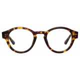 Linda Farrow - Musa Oval Optical Glasses in Tortoiseshell - LFL1447C2OPT - Linda Farrow Eyewear