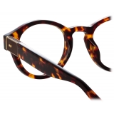 Linda Farrow - Musa Oval Optical Glasses in Tortoiseshell - LFL1447C2OPT - Linda Farrow Eyewear