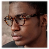 Linda Farrow - Musa Oval Optical Glasses in Tortoiseshell - LFL1447C2OPT - Linda Farrow Eyewear