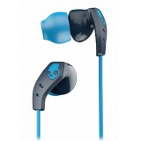 Skullcandy - Method BT Sport - Navy / Blue - Bluetooth Wireless Sweat-Resistant Sport Earbuds with Microphone - Neck Collar