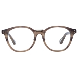 Linda Farrow - Occhiali da Vista Powell D-Frame in Corno Grigio - LFL1480C3OPT - Linda Farrow Eyewear