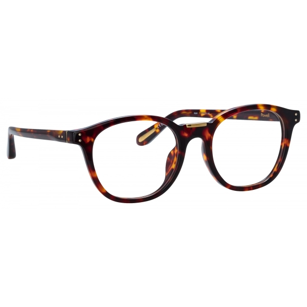 Linda Farrow - Occhiali da Vista Powell D-Frame in Tartaruga - LFL1480C2OPT - Linda Farrow Eyewear