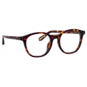 Linda Farrow - Occhiali da Vista Powell D-Frame in Tartaruga - LFL1480C2OPT - Linda Farrow Eyewear