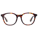 Linda Farrow - Occhiali da Vista Powell D-Frame in Tartaruga - LFL1480C2OPT - Linda Farrow Eyewear