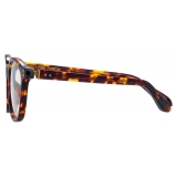 Linda Farrow - Occhiali da Vista Powell D-Frame in Tartaruga - LFL1480C2OPT - Linda Farrow Eyewear