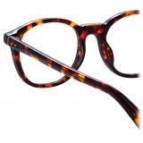 Linda Farrow - Occhiali da Vista Powell D-Frame in Tartaruga - LFL1480C2OPT - Linda Farrow Eyewear