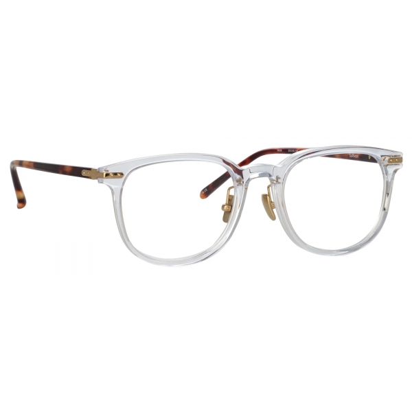 Linda Farrow - Occhiali da Vista Sullivan D-Frame in Trasparente (Asian Fit) - Linda Farrow Eyewear