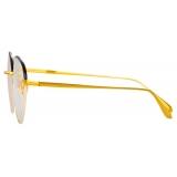 Linda Farrow - Occhiali da Vista Regina Cat Eye in Oro Giallo - Linda Farrow Eyewear