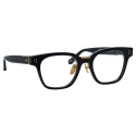 Linda Farrow - Occhiali da Vista Sanchez D-Frame in Nero - LFL1481C1OPT - Linda Farrow Eyewear